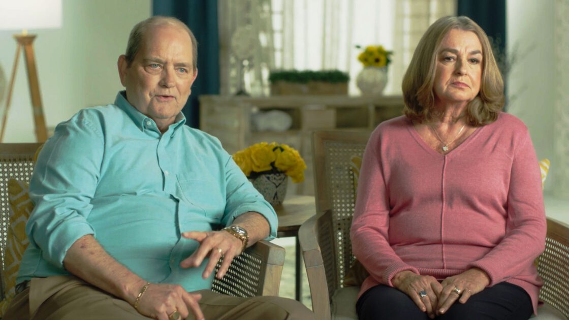 Thumbnail of a couple discussing the wife's heart valve disease symptoms of tiredness and shortness of breath.